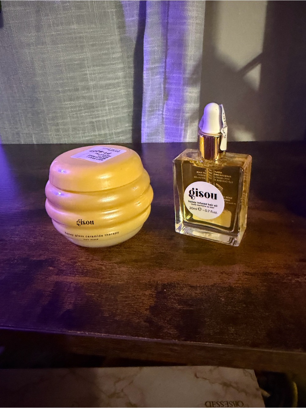 Gisou Honey Infused Hair Oil & Hair Mask Set